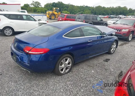 2017 Mercedes-Benz C 300 4Matic from USA, damaged, VIN WDDWJ4KB1HF337238